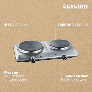 plaque de cuisson électrique double
