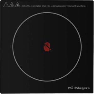 plaque vitrocéramique portable 2000W