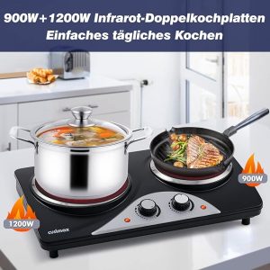 Plaque de cuisson infrarouge 2100W