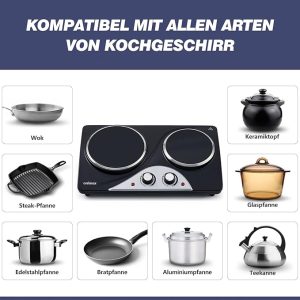 Plaque de cuisson infrarouge 2100W