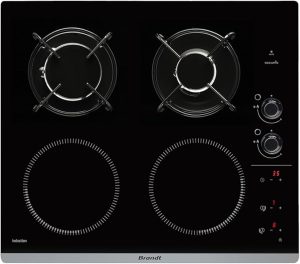 plaque mixte gaz induction