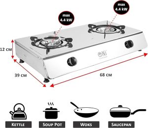 réchaud à gaz 2 feux